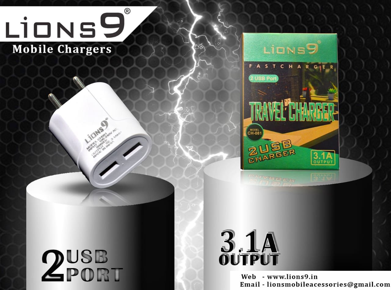  3.1 AMP DUEL USB WITH CABLE CH-081