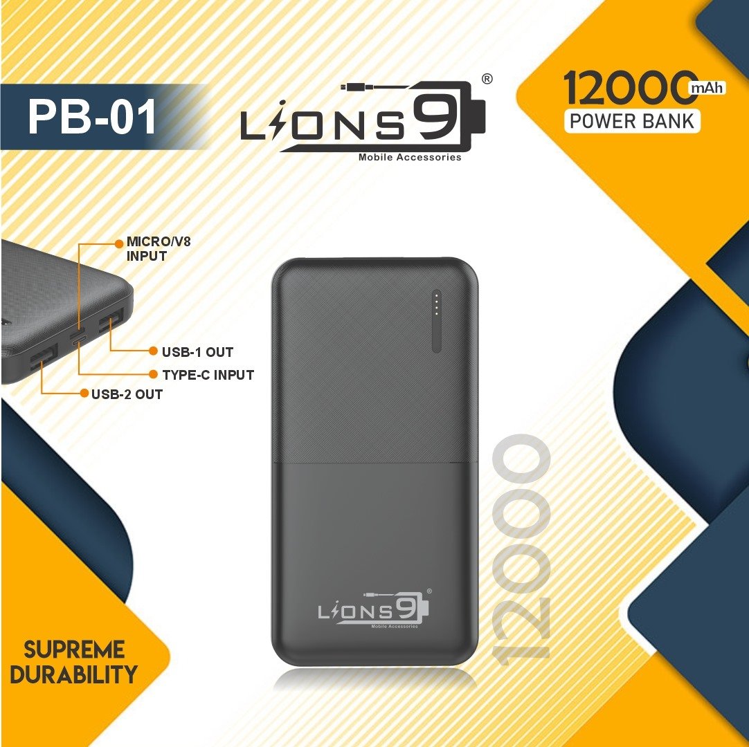  12000 MAH. POWER BANK